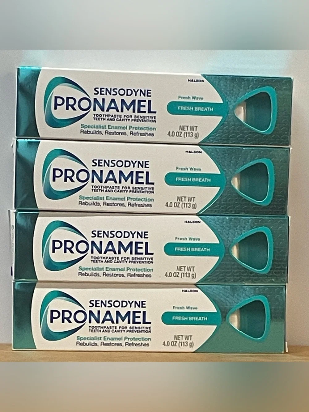 Sensodyne Pronamel Fresh Wave Toothpaste — 4oz (Pack of 4)
